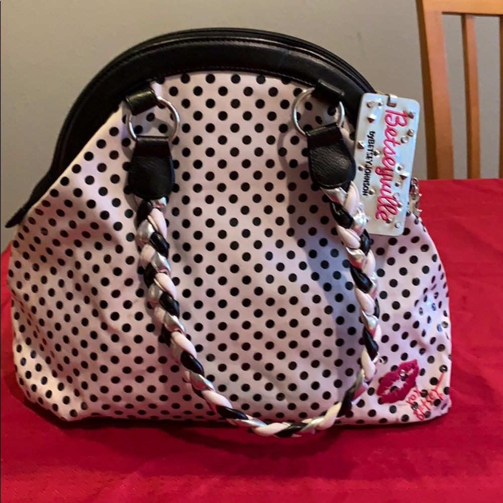Betsey Johnson  Polka Dot Purse